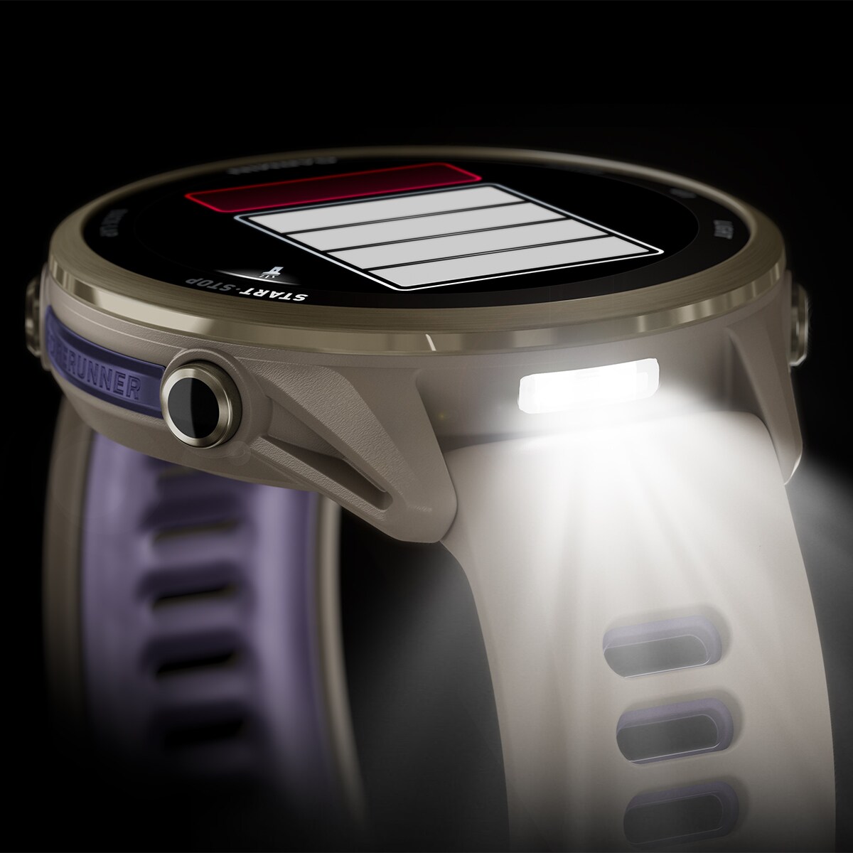 Relógio Smartwatch Unissexo Forerunner® 970 - Cinzento/Lilás Lilás-9