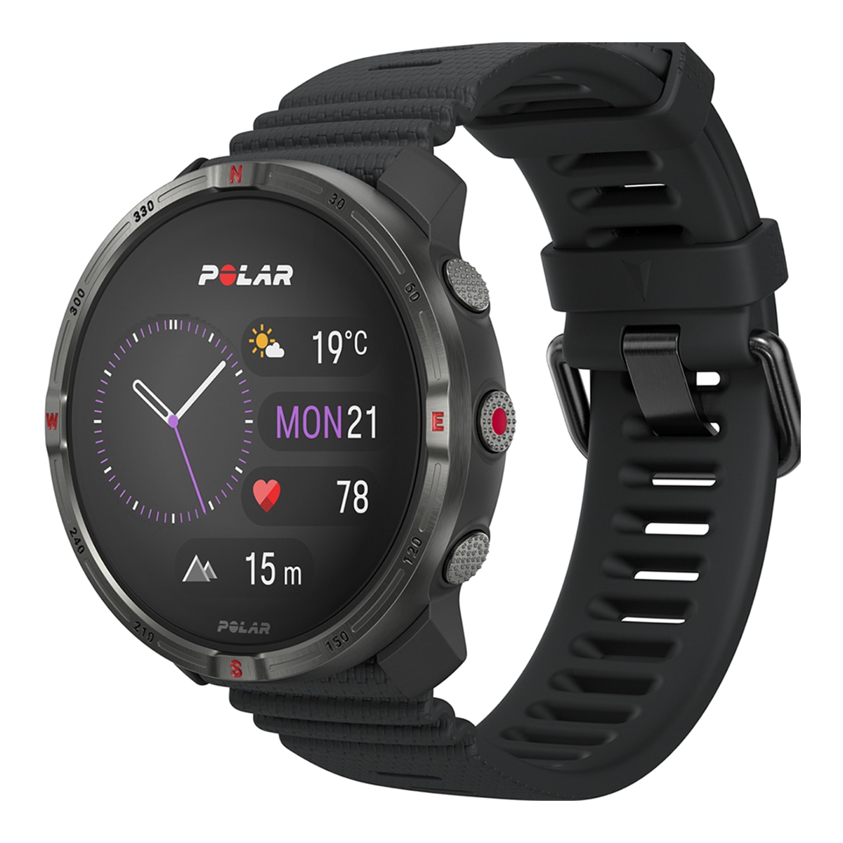 Imagem 0 de Relógio Smartwatch Grit X2 Outdoor Watch S-L - Preto