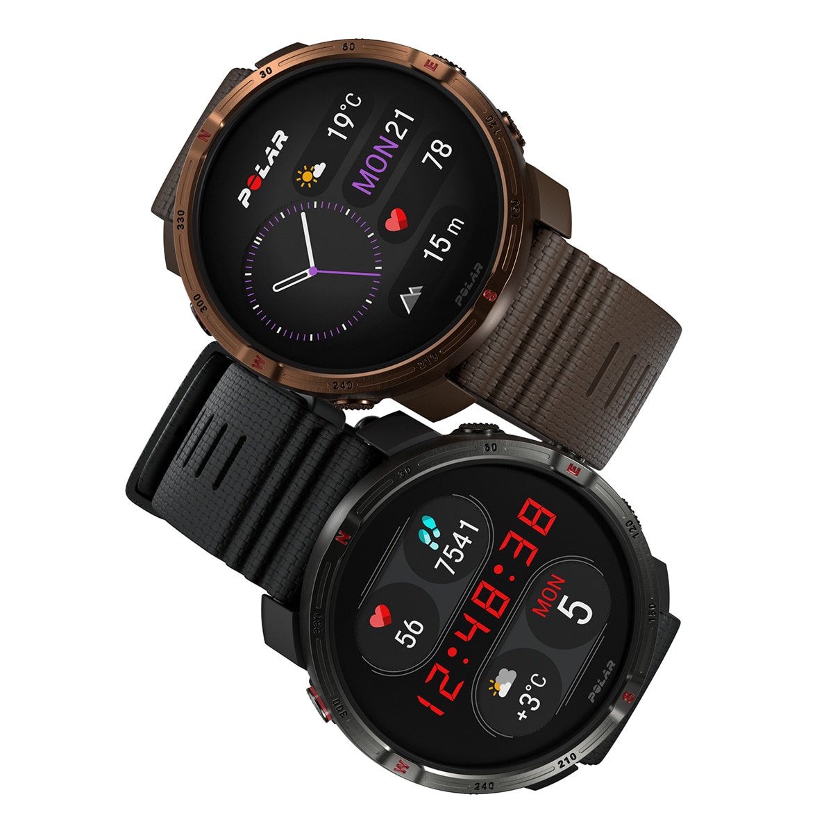 Relógio Smartwatch Grit X2 Outdoor Watch S-L - Castanho Castanho-9