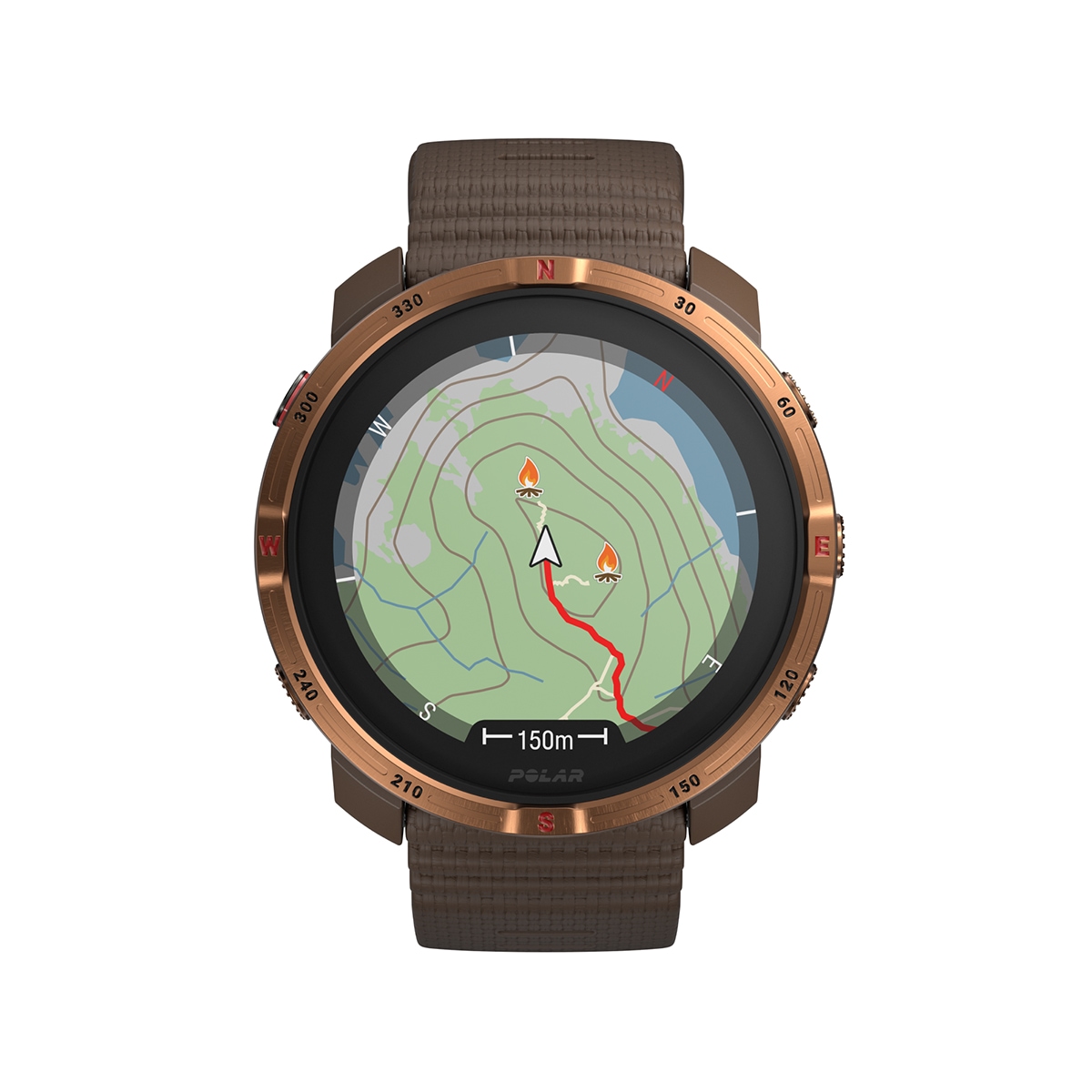 Relógio Smartwatch Grit X2 Outdoor Watch S-L - Castanho Castanho-13