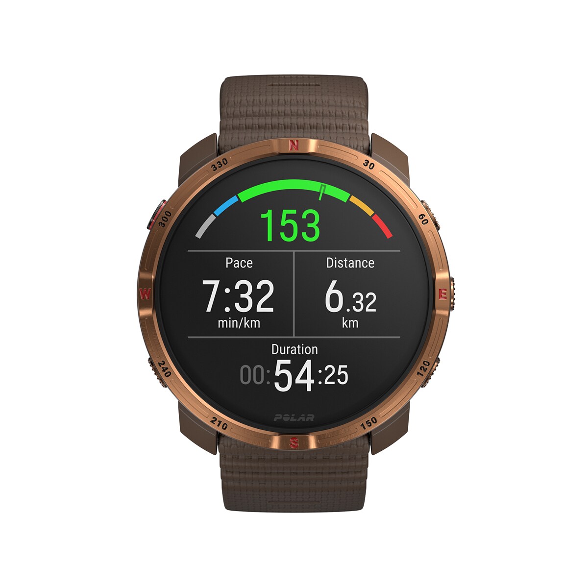 Relógio Smartwatch Grit X2 Outdoor Watch S-L - Castanho Castanho-14