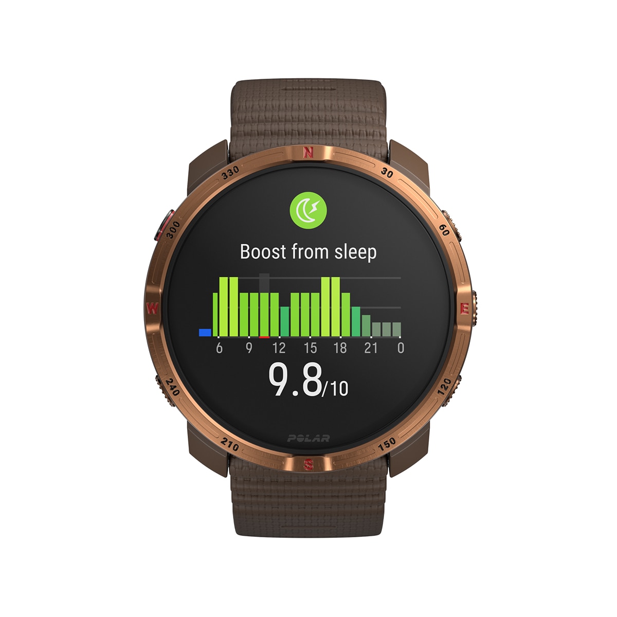 Relógio Smartwatch Grit X2 Outdoor Watch S-L - Castanho Castanho-16
