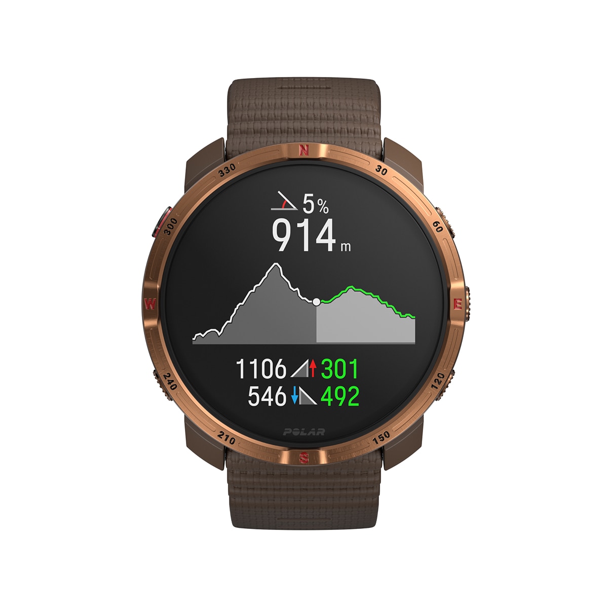 Relógio Smartwatch Grit X2 Outdoor Watch S-L - Castanho Castanho-17