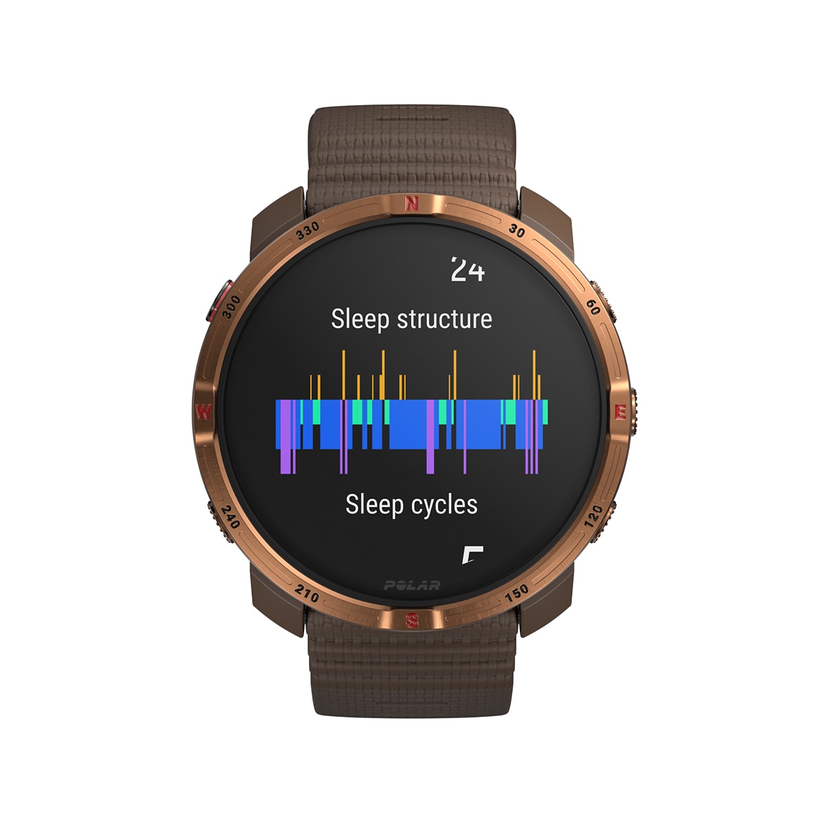 Relógio Smartwatch Grit X2 Outdoor Watch S-L - Castanho Castanho-19