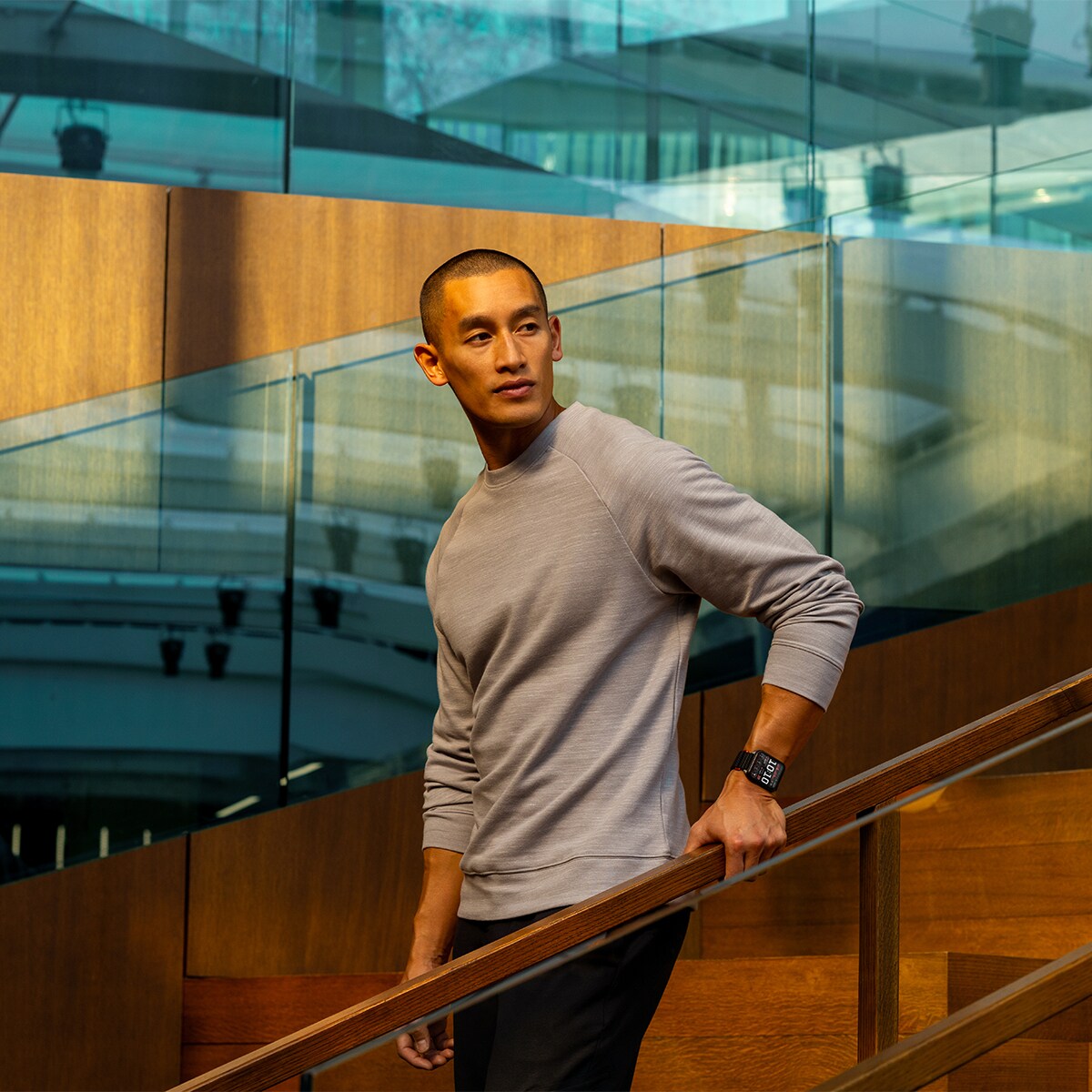 Relógio Smartwatch Unissexo VENU® X1 - Preto Preto-6