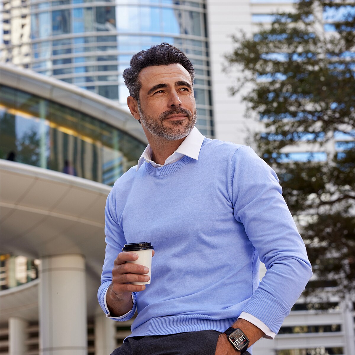 Relógio Smartwatch Unissexo VENU® X1 - Preto Preto-15