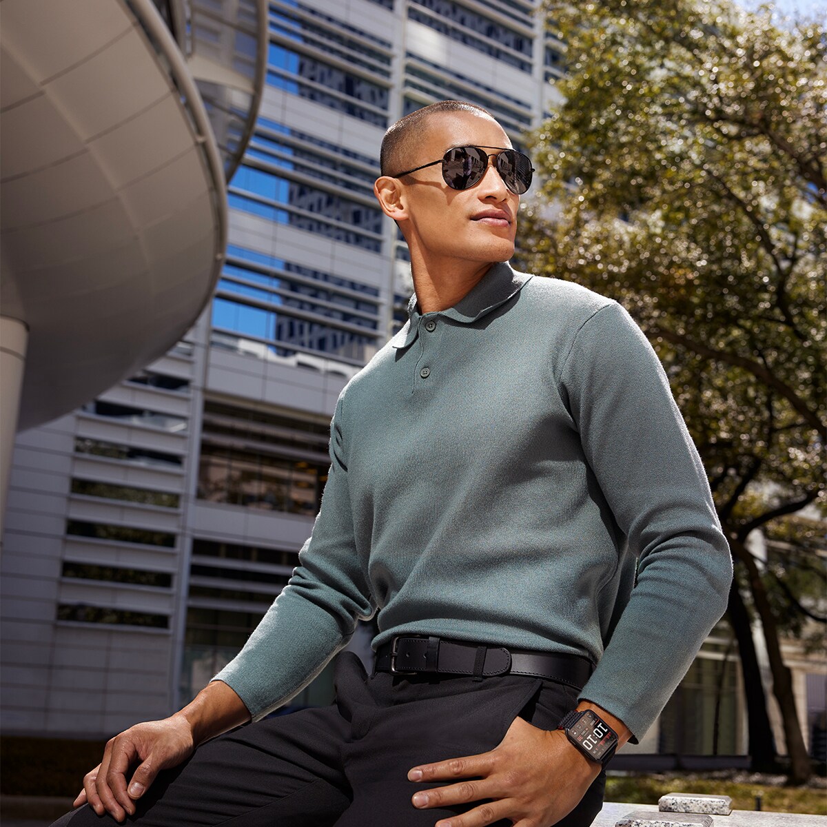 Relógio Smartwatch Unissexo VENU® X1 - Preto Preto-16