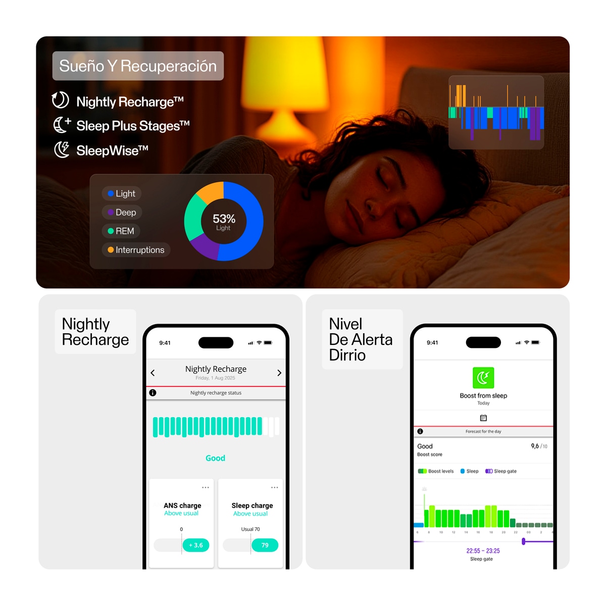 Pulseira de Atividade Loop S-L Preto-5