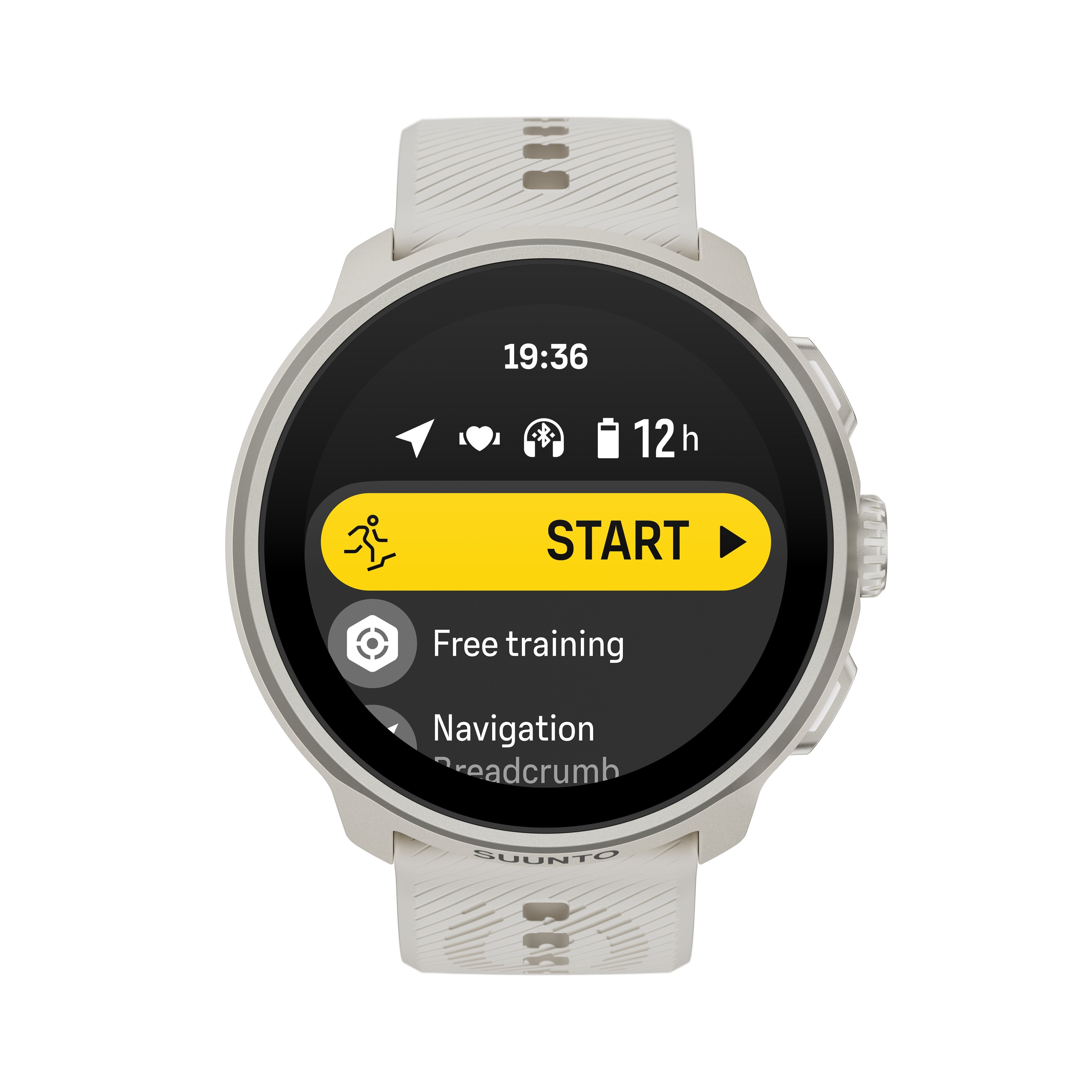 Relógio Desportivo Run com Correia de Silicone Cinzento-5