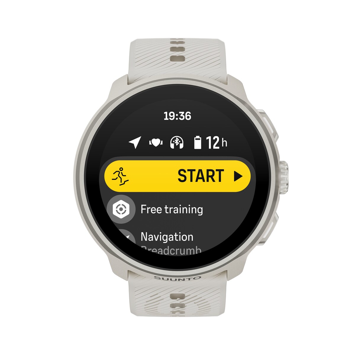 Relógio Desportivo Run com Correia de Silicone Cinzento-4