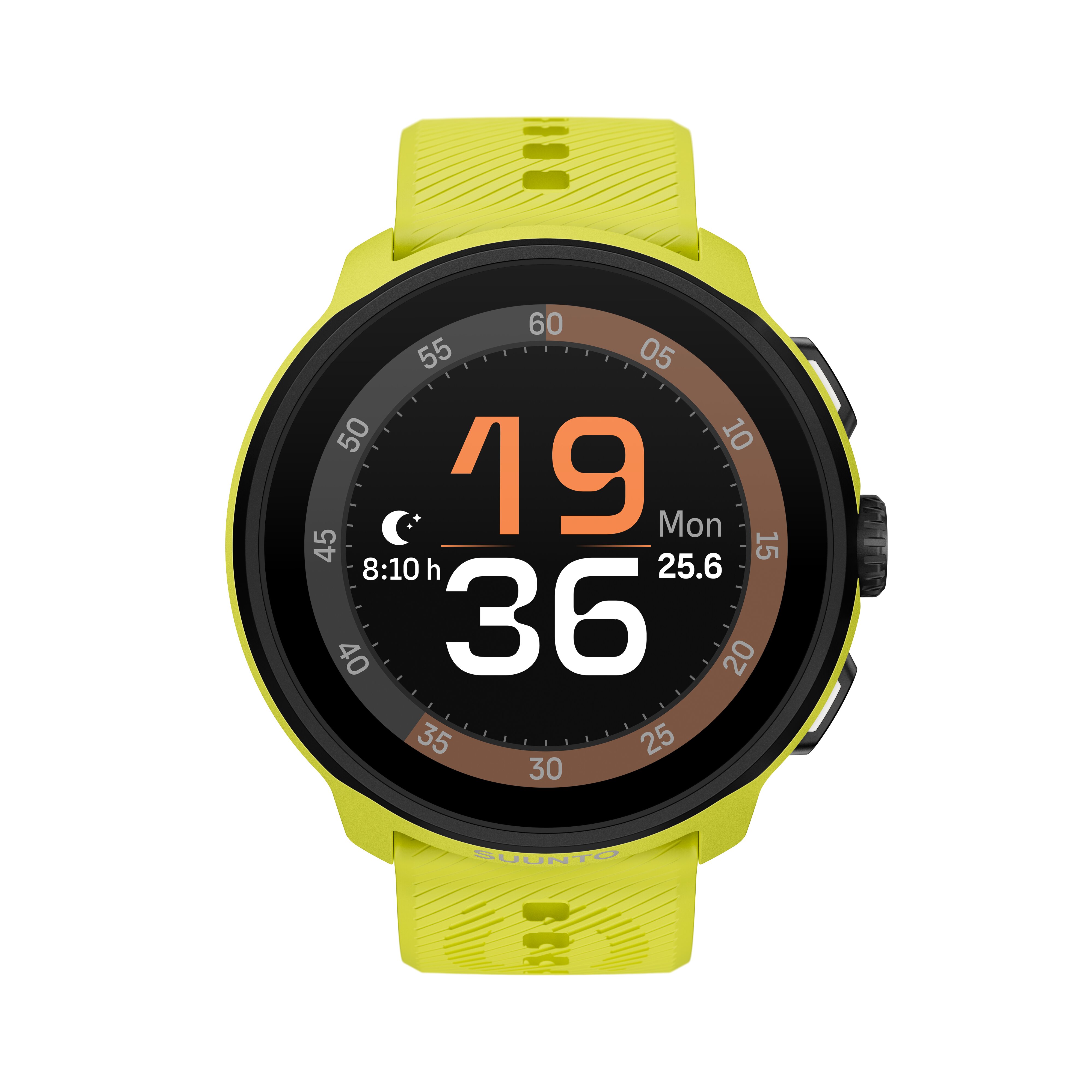 Relógio Desportivo Run com Correia de Silicone Amarelo-2