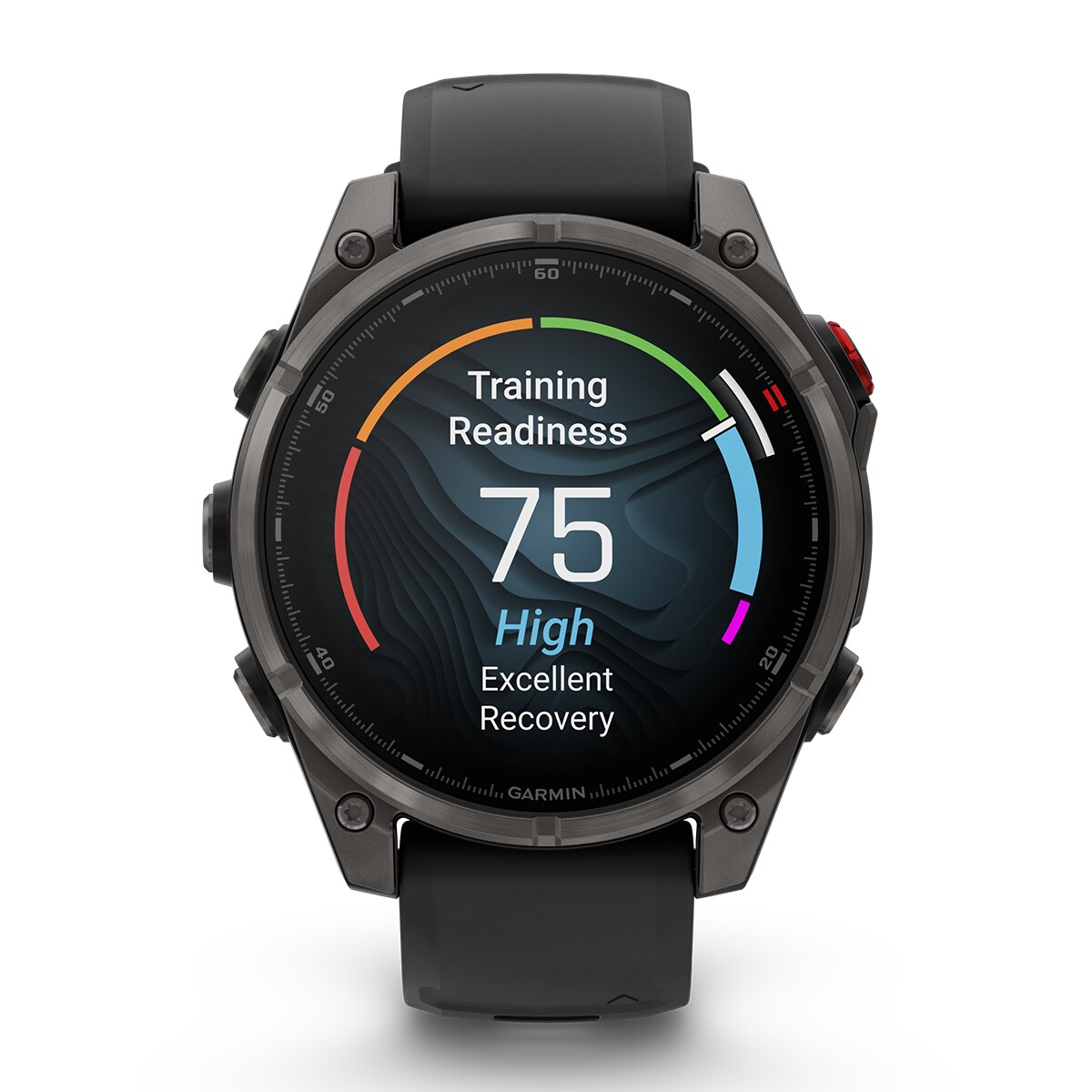 Relógio Smartwatch Fenix 8 Pro LTE 47mm Zafiro Amoled Titânio Preto-2