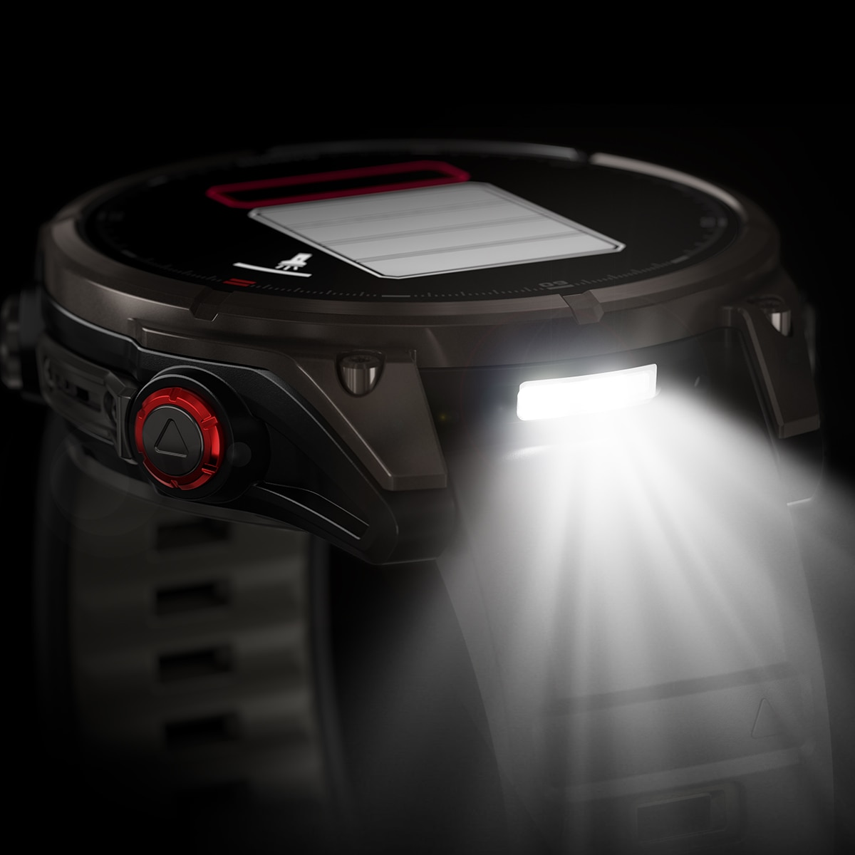 Relógio Smartwatch Fenix 8 Pro LTE 47mm Zafiro Amoled Titânio Preto-6