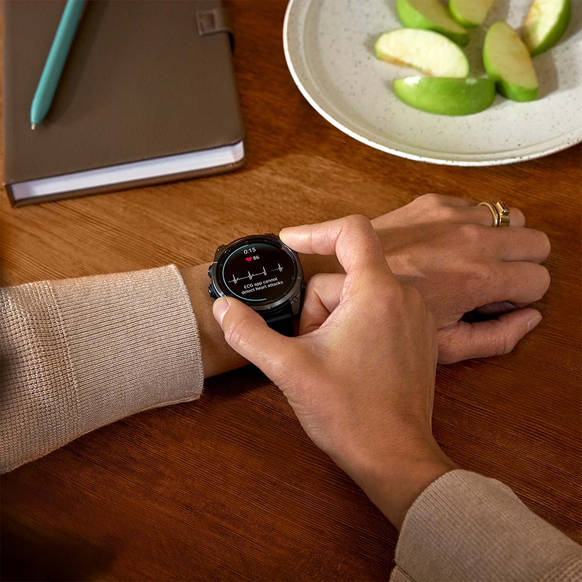 Relógio Smartwatch Fenix 8 Pro LTE 51mm Zafiro Amoled Titânio Preto-7