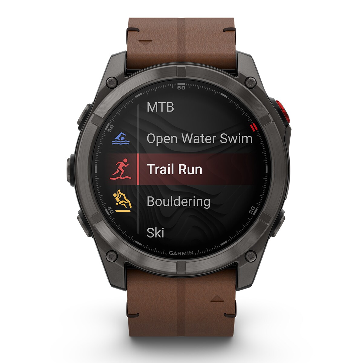 Reloj Smartwatch Fenix Pro LTE 51mm Zafiro Amoled correa de piel Garmin