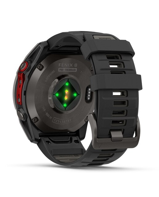 Reloj Smartwatch Fenix 8 Pro Microled LTE 51mm Zafiro Garmin - Titanio Negro Titanio Negro-4