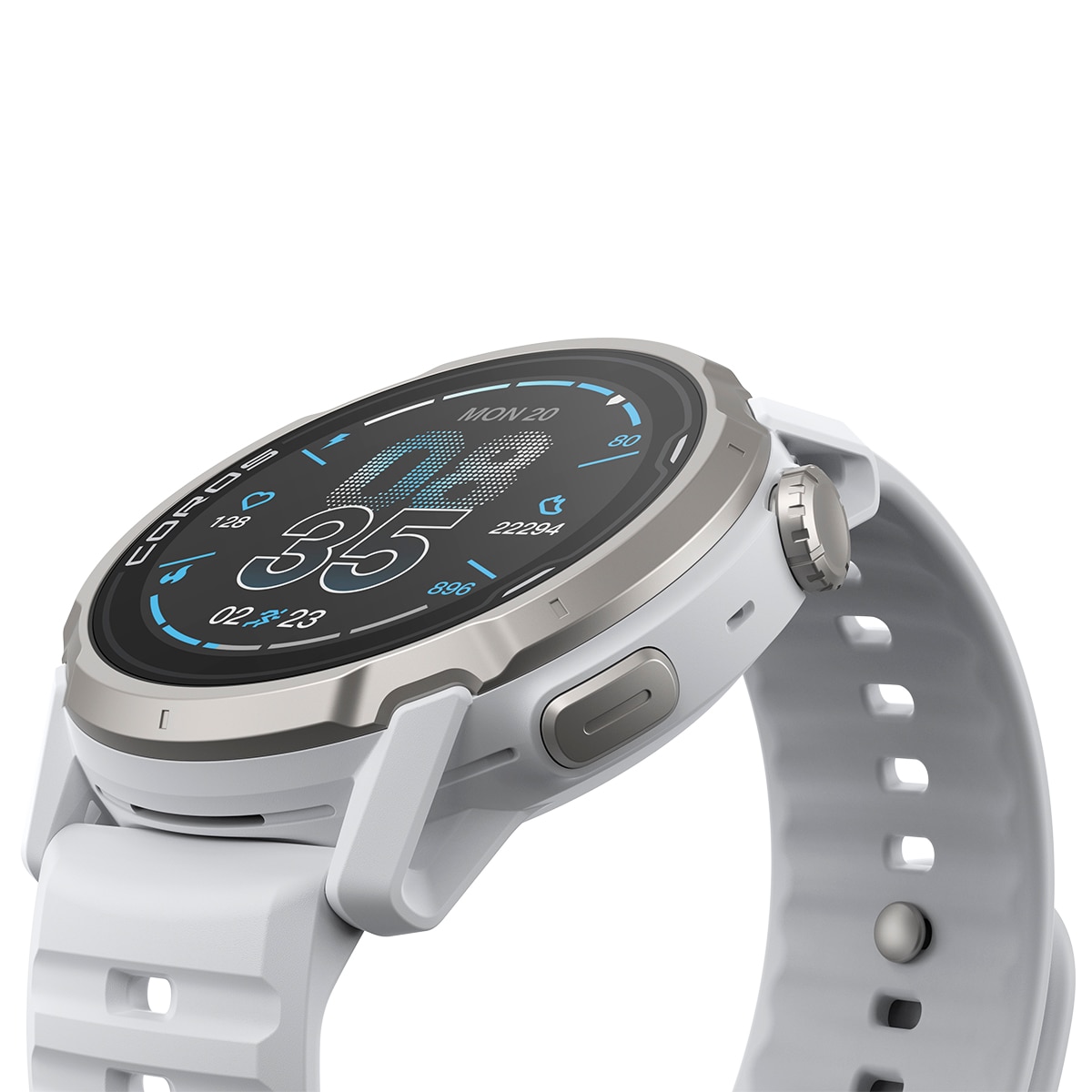 Relógio GPS Apex 4 - 42 mm Branco-5