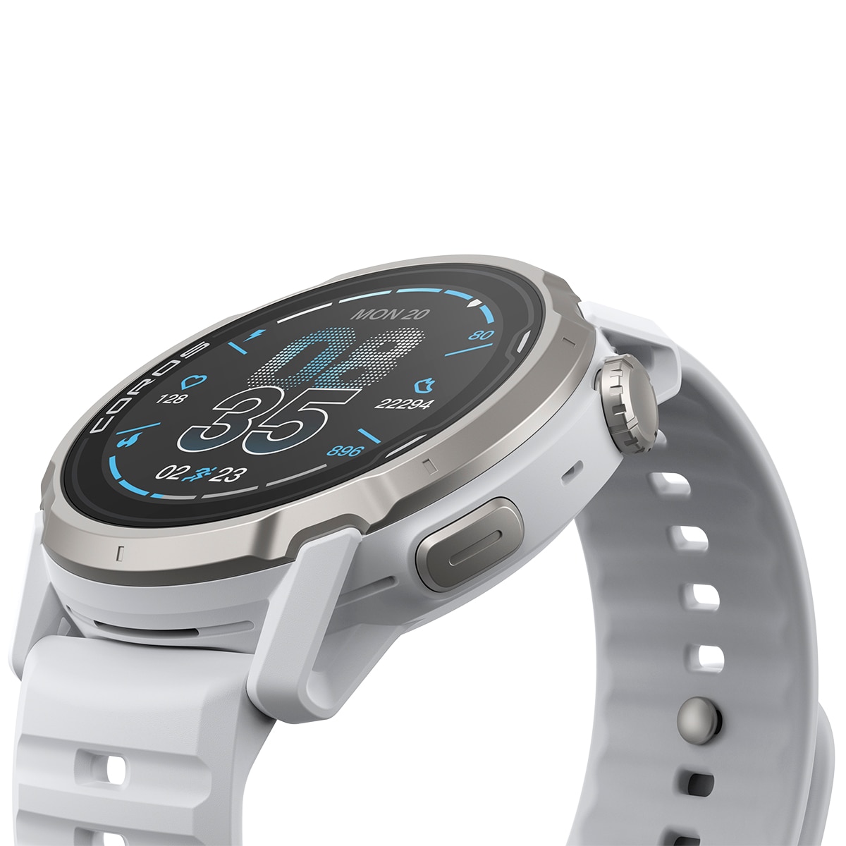 Relógio GPS Apex 4 - 46 mm Branco-4