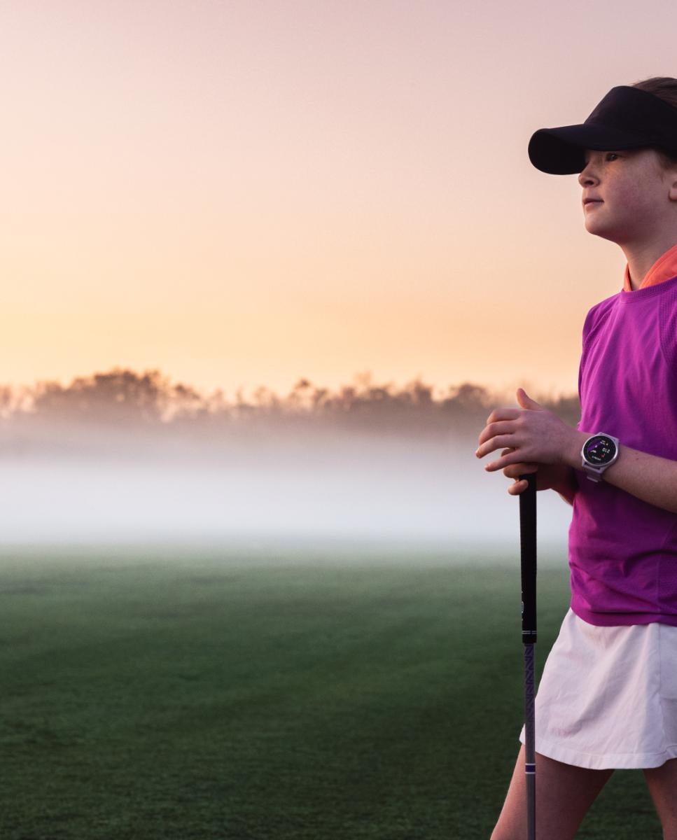 Relógio de Golf de crianças Approach J1 Garmin Rosa-11