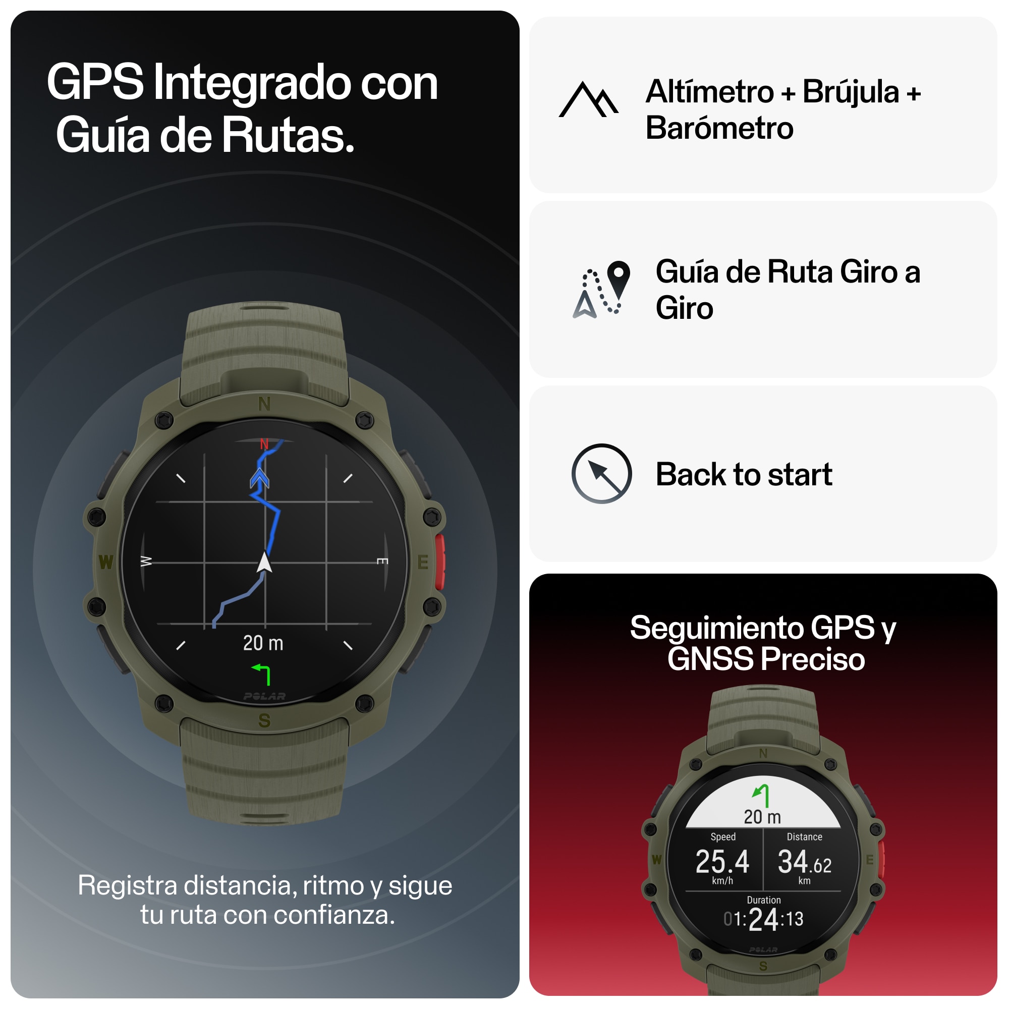 Reloj Deportivo Street X Polar - Verde Verde-6