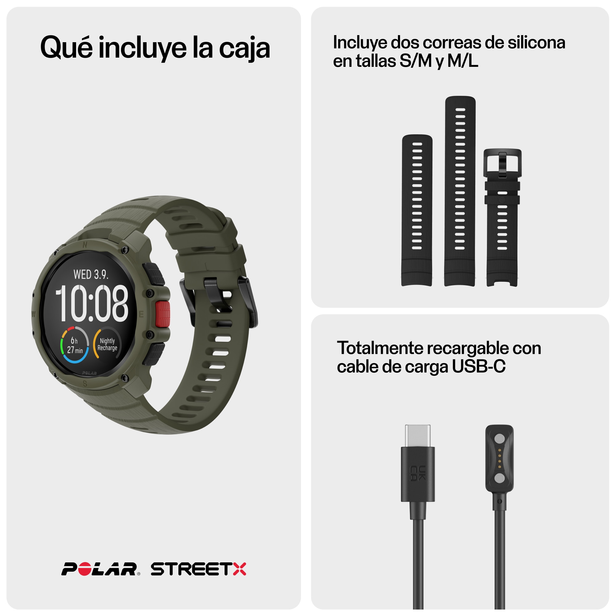 Reloj Deportivo Street X Polar - Verde Verde-13