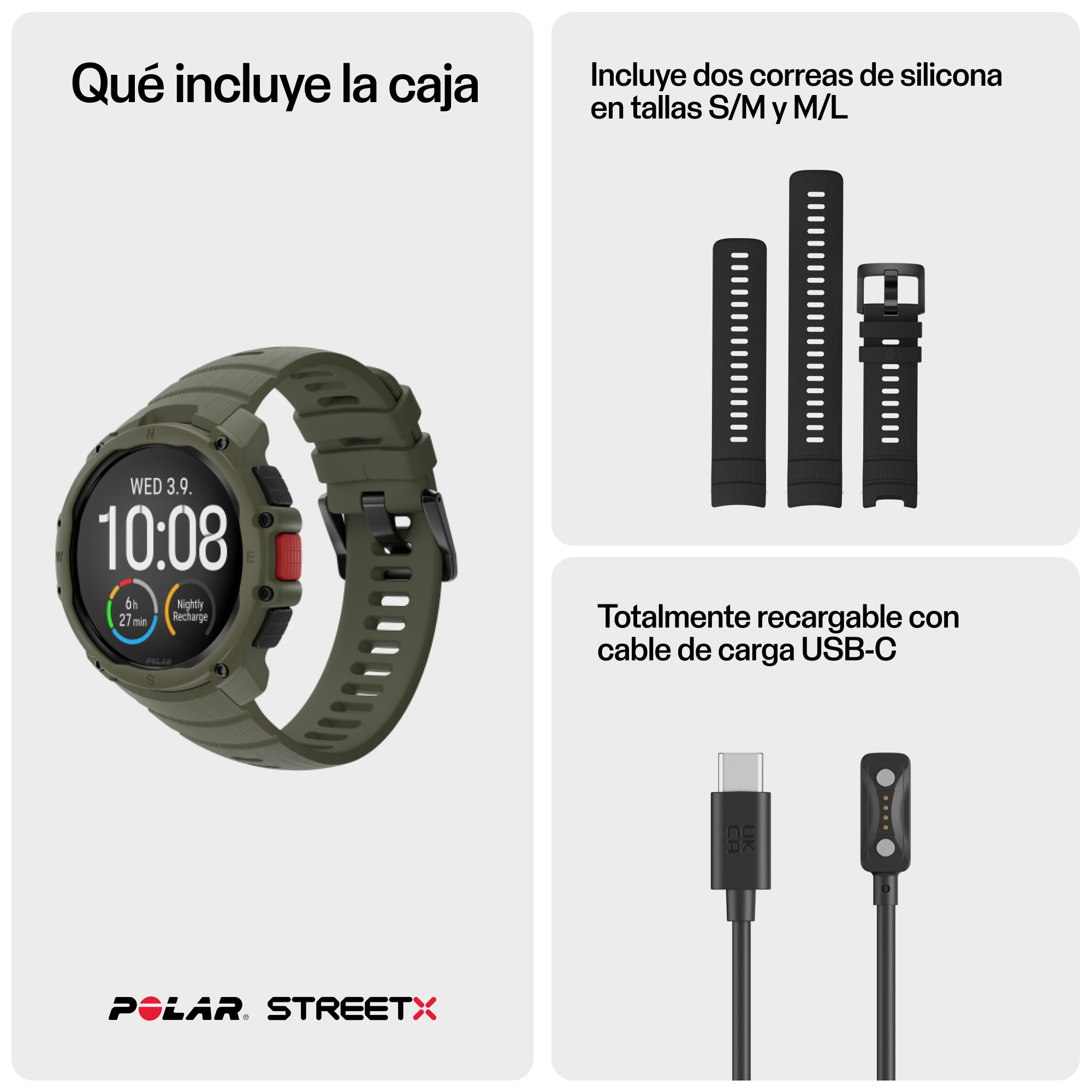 Relógio Deportivo Street X Polar Branco-13