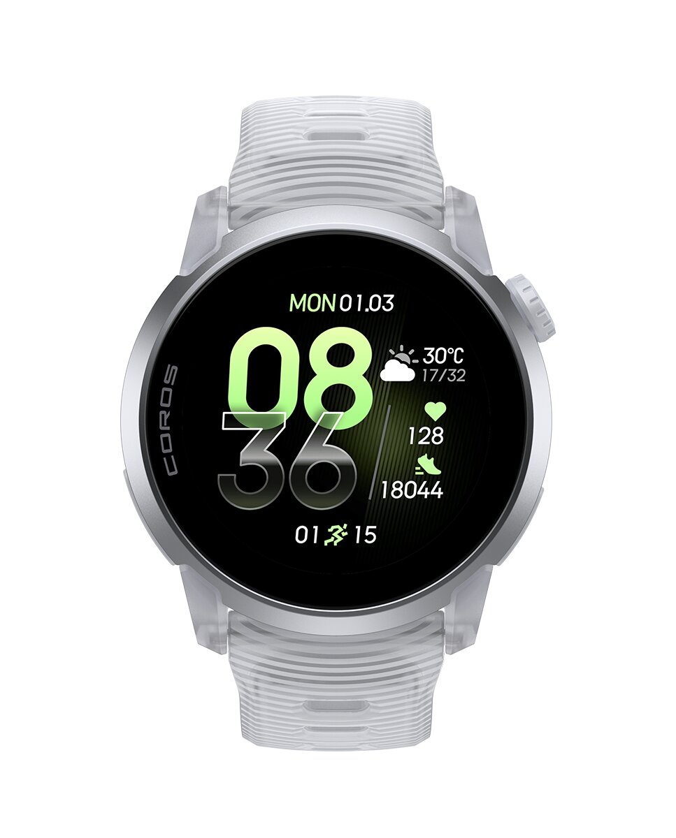 Relógio Gps Pace 4 Cloud White Coros Alumínio-2