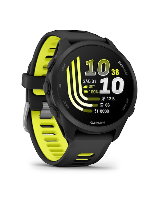 Imagen 0 de Reloj Smartwatch Forerunner 170 Negro Garmin Negro / Amarillo