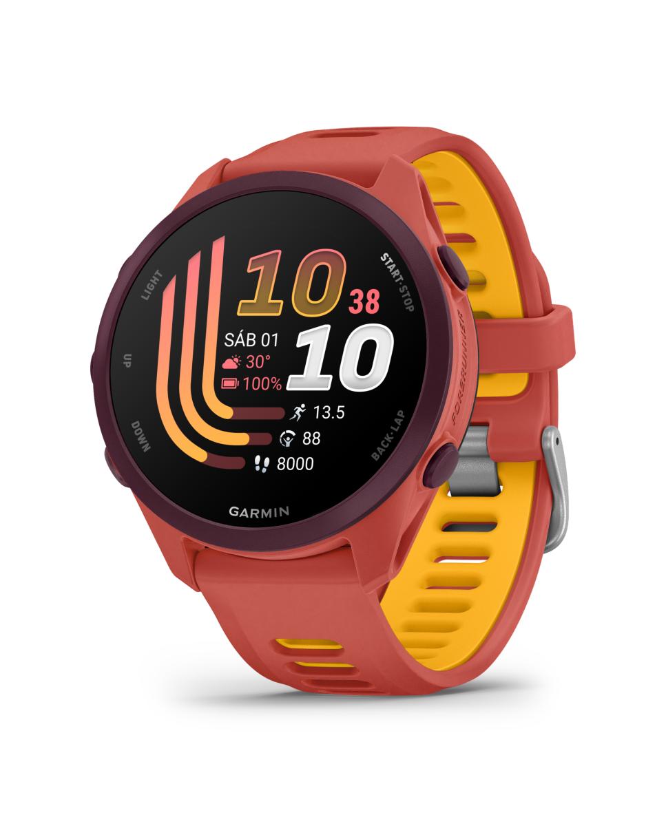 Imagem 0 de Relógio Smartwatch Forerunner 170 Music WiFi Vermelho/rosa Garmin