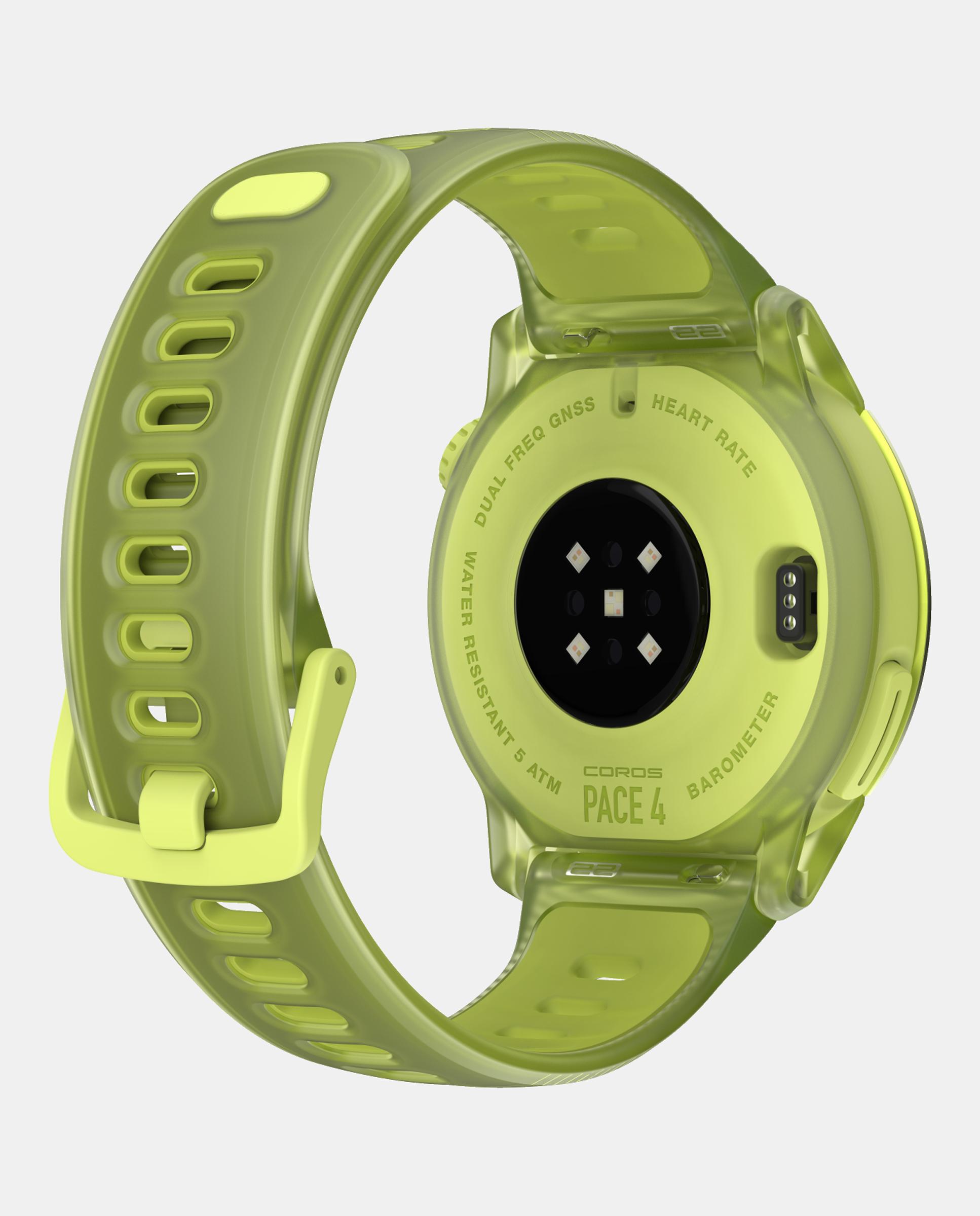Imagen 3 de Reloj Gps Pace 4 Aluminium Yellow Crystal Coros - Amarillo Amarillo