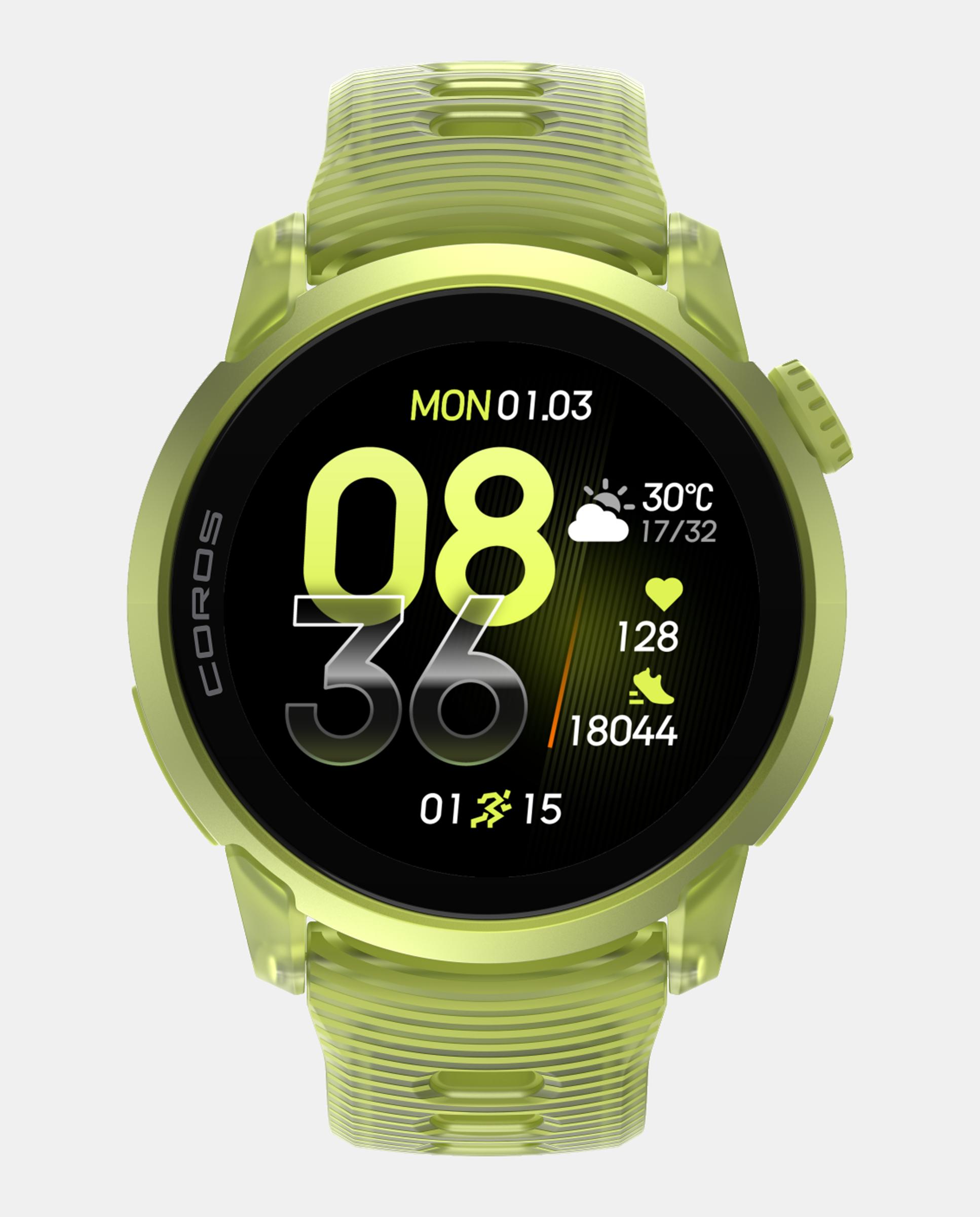 Imagen 6 de Reloj Gps Pace 4 Aluminium Yellow Crystal Coros - Amarillo Amarillo