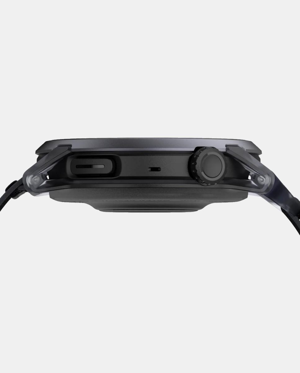 Relógio GPS Pace 4 Nylon Crystal  Black Coros Preto-4