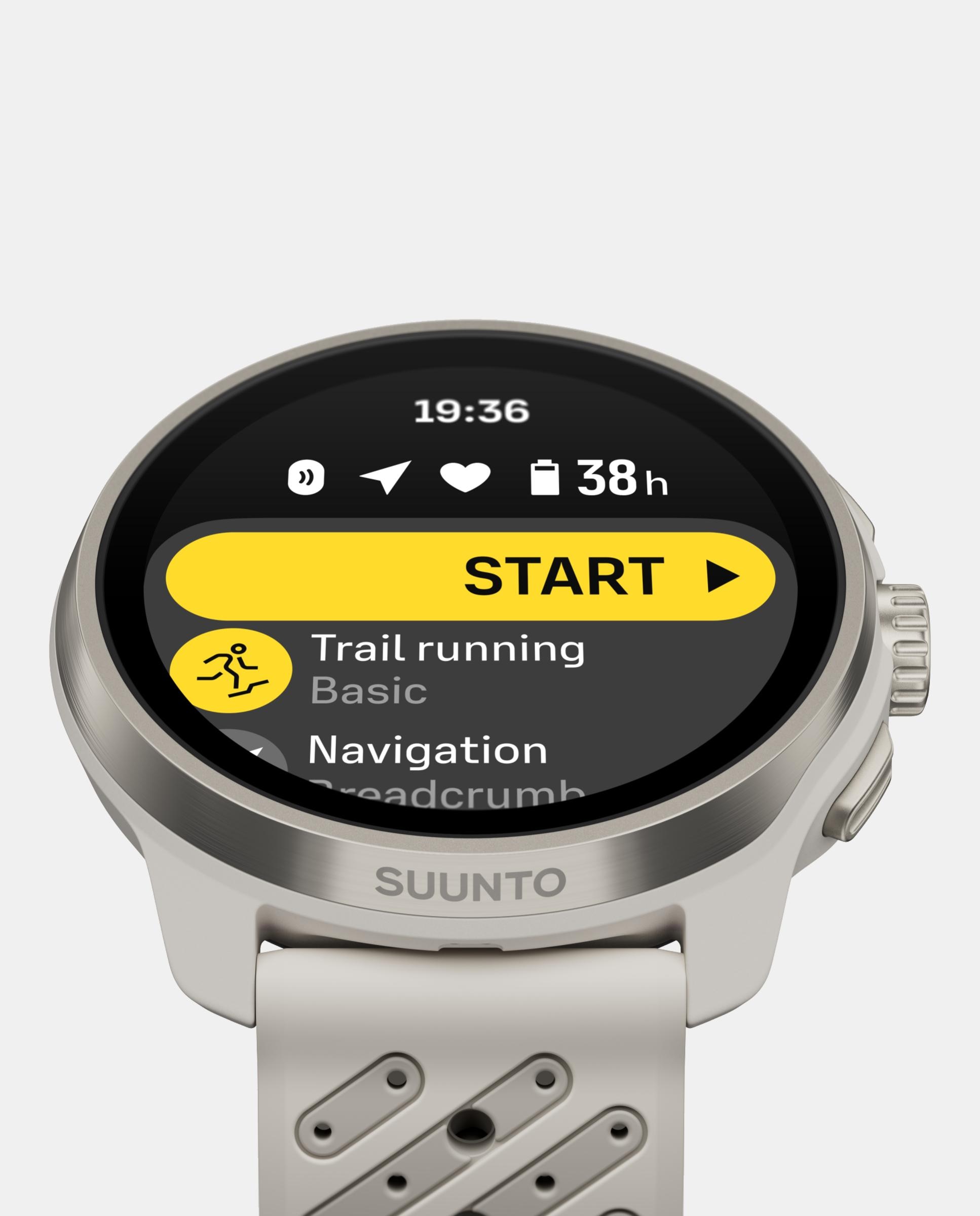 Reloj Deportivo Race 3S Titanium Feather Suunto - Gris Gris-5