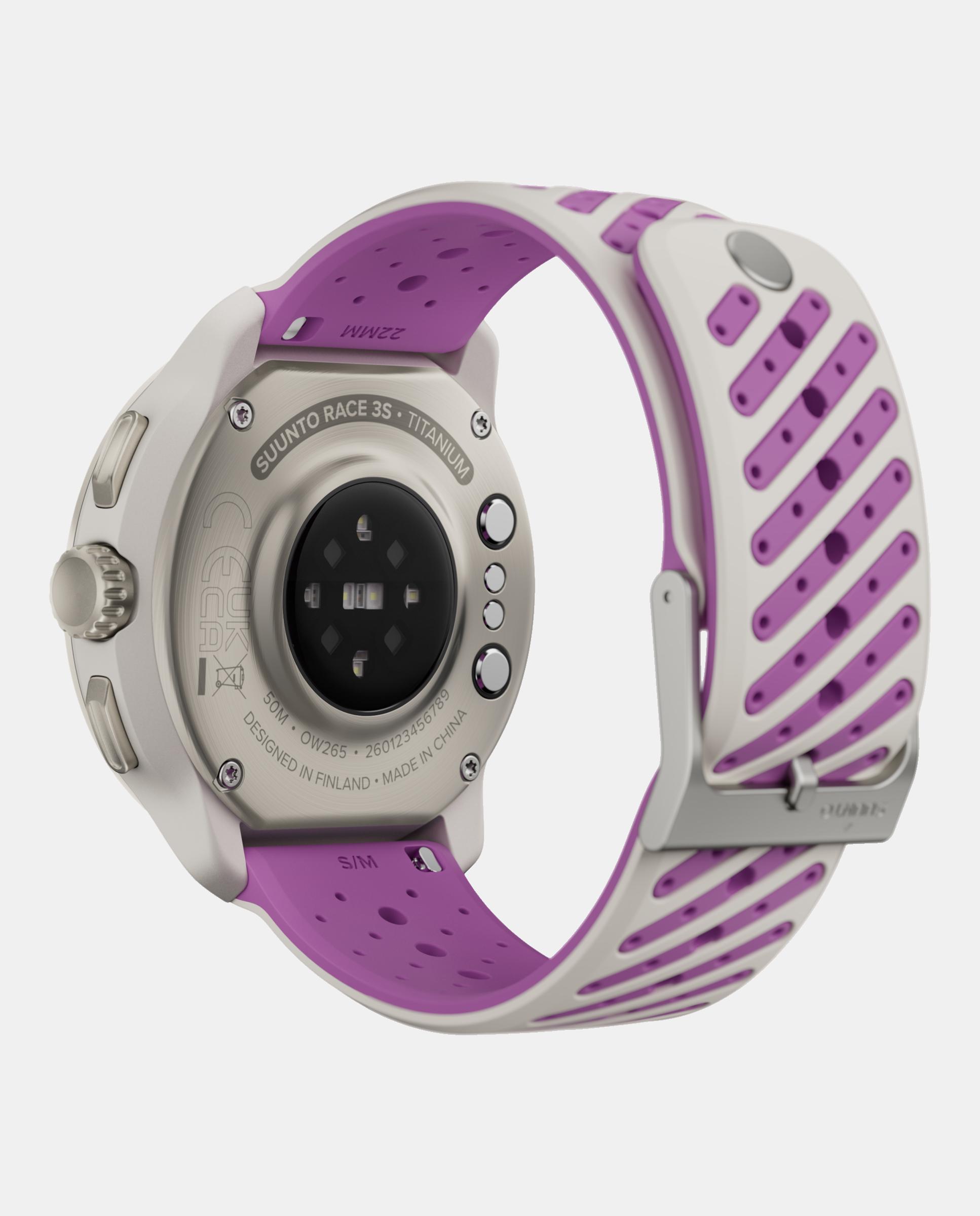 Reloj Deportivo Race 3S Titanium Ochid Suunto - Rosa Rosa-8