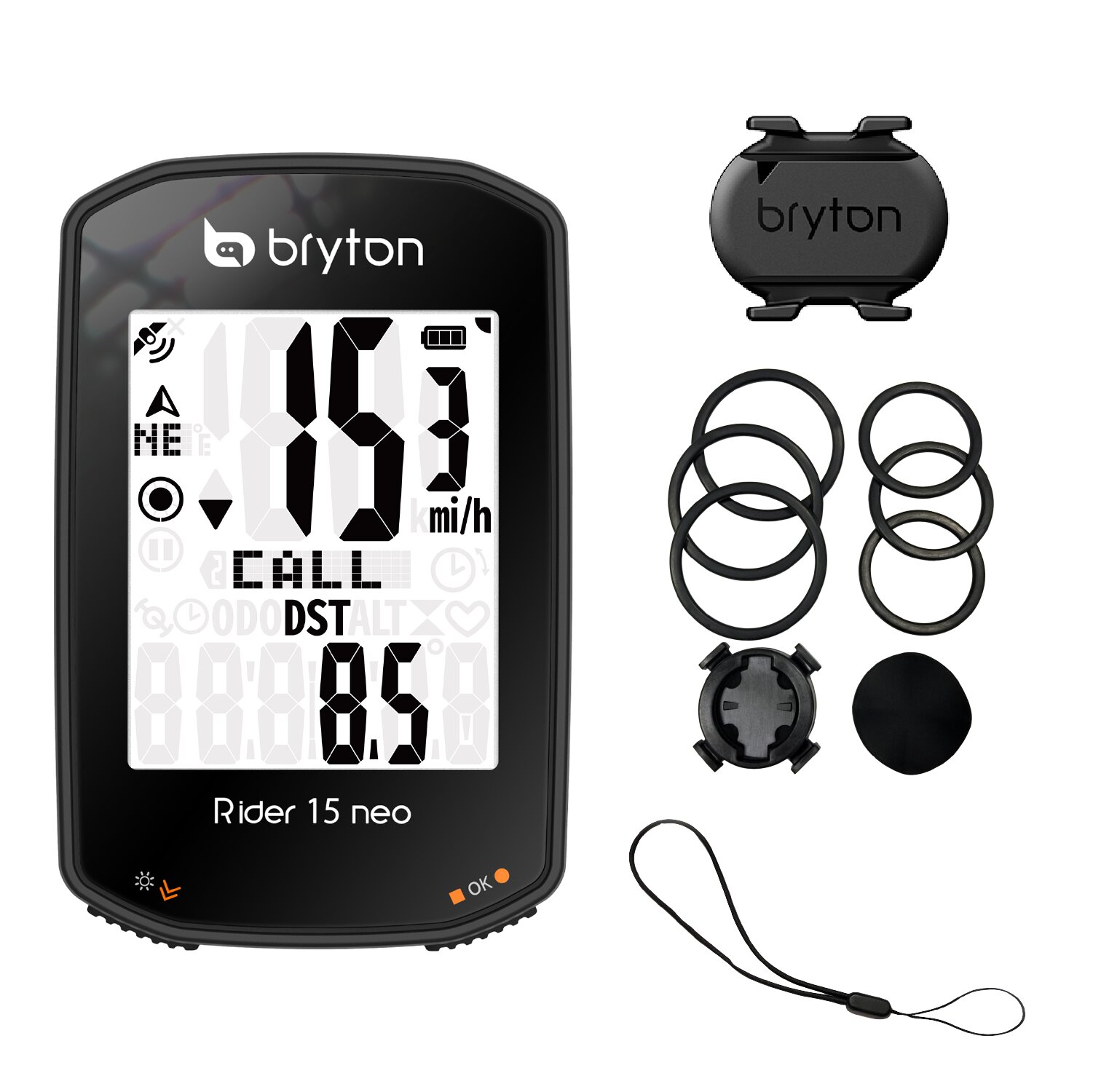 Imagem 0 de Ciclocomputador GPS Rider 15 Neo C Bryton
