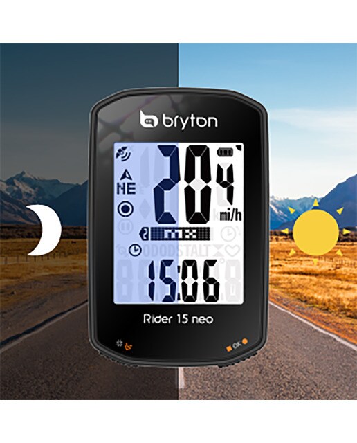 Ciclocomputador GPS Rider 15 Neo C Bryton Preto-3