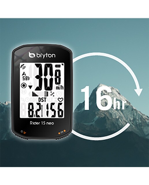 Ciclocomputador GPS Rider 15 Neo C Bryton Preto-5
