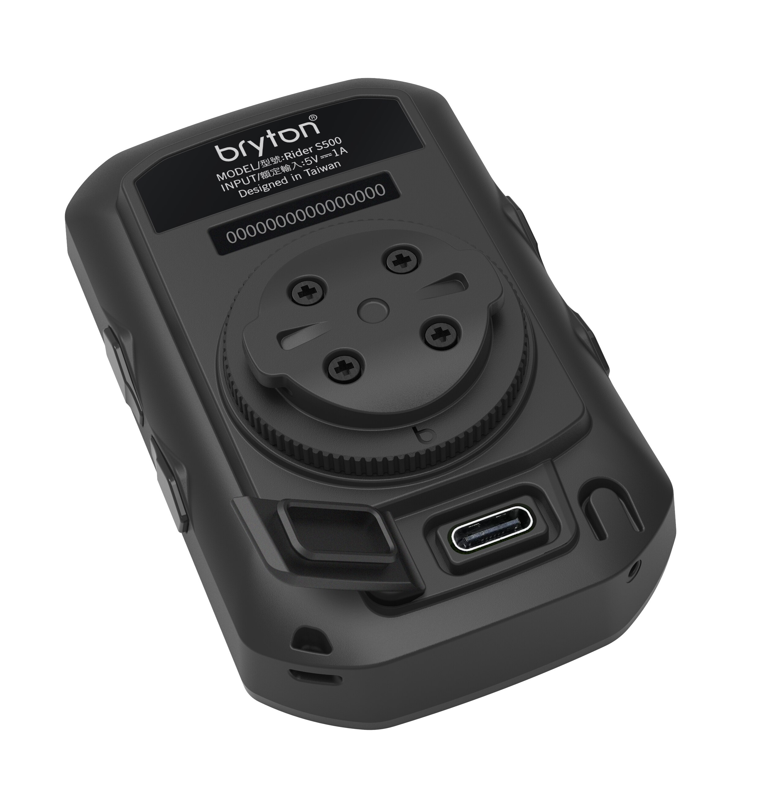 Ciclocomputador GPS Rider S500 E Bryton Preto-8