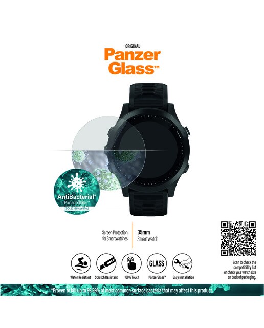 Protetor de Ecrã SmartWatch - 35 mm Transparente-6