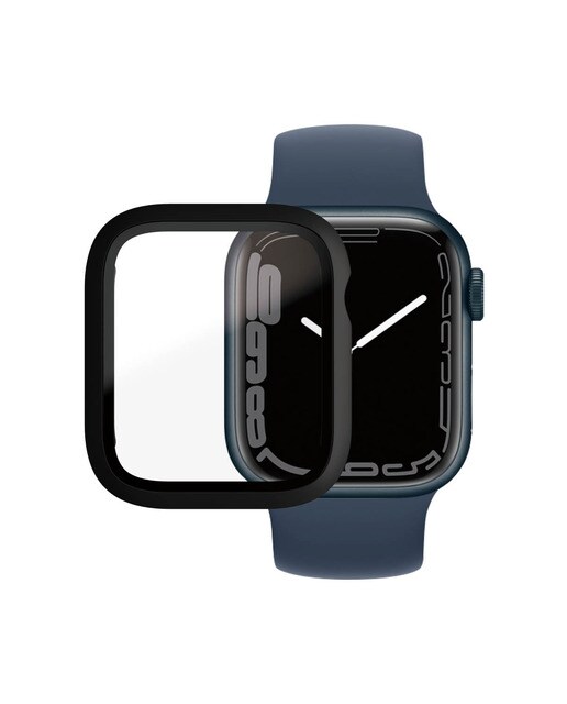 Protetor de Vidro Temperado Full Body para Apple Watch 7 - 45 mm Preto-2