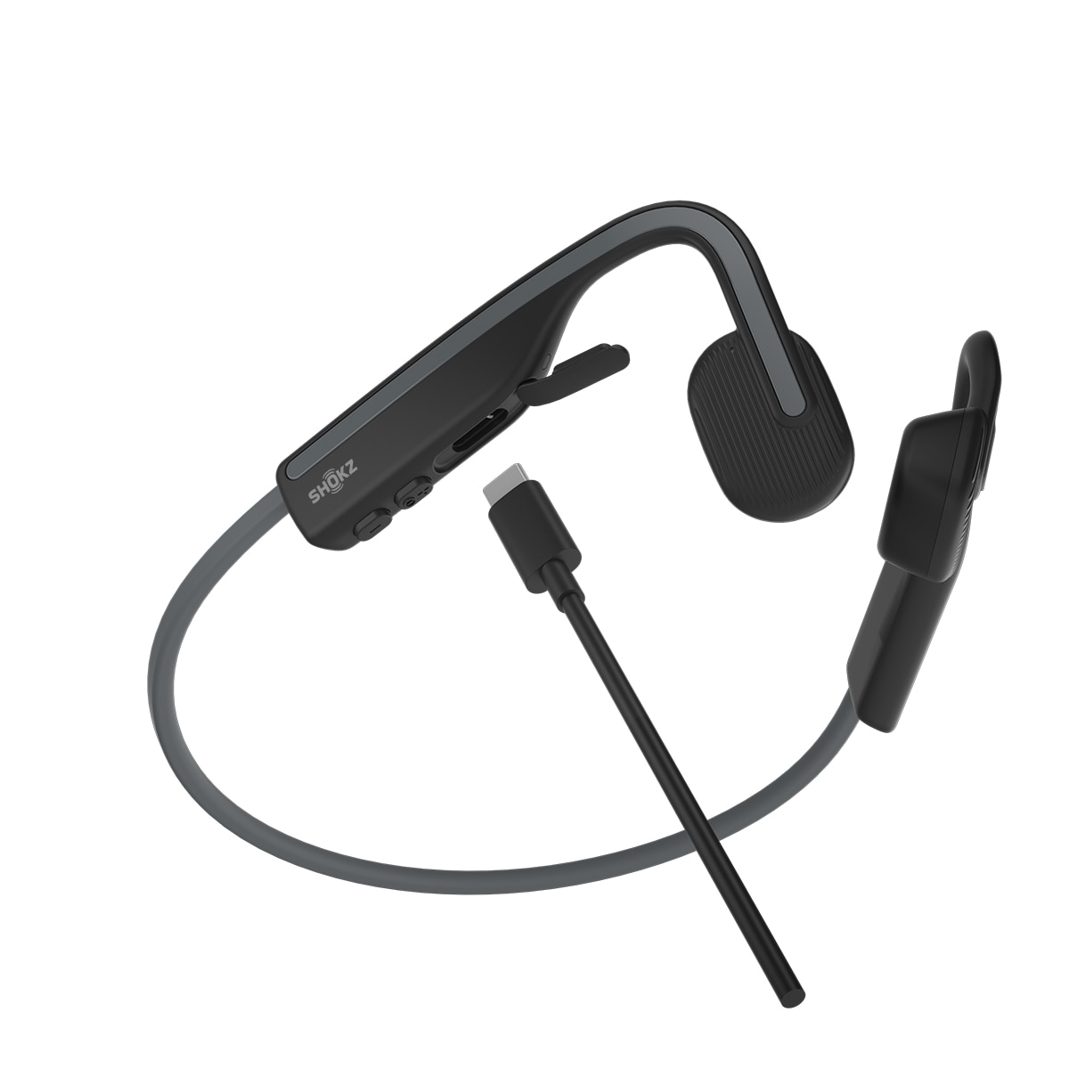 Auriculares deportivos de conducción ósea inalámbricos OpenMove Shokz - Gris Gris-8