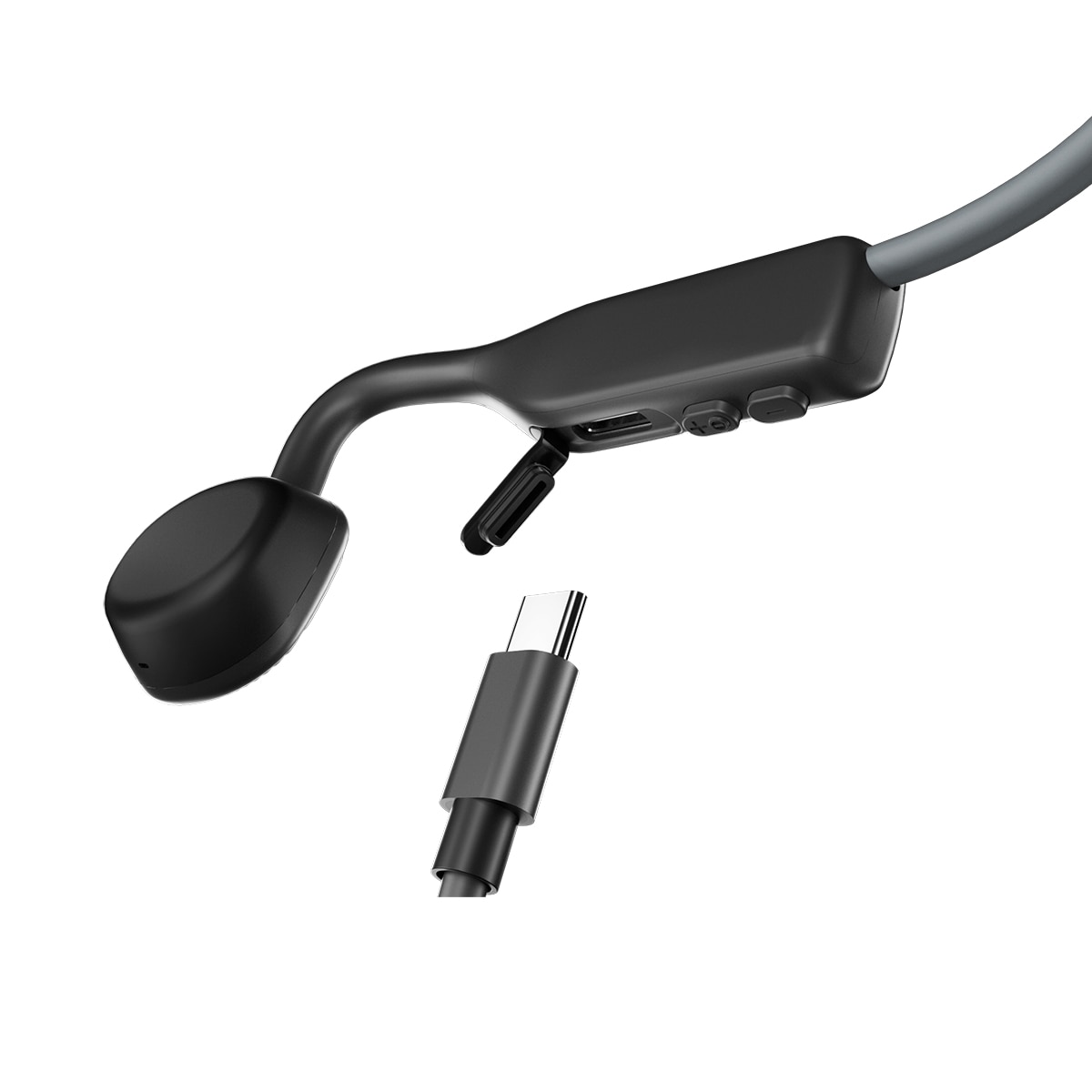 Auriculares deportivos de conducción ósea inalámbricos OpenMove Shokz - Gris Gris-9