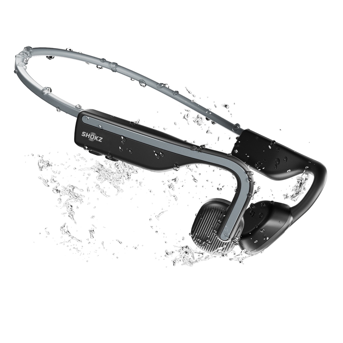 Auriculares deportivos de conducción ósea inalámbricos OpenMove Shokz - Gris Gris-10