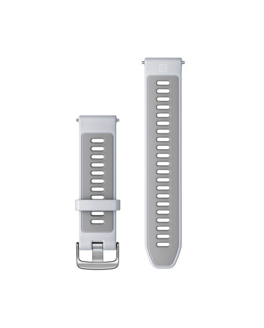 Correas de reloj Forerunner 965 22mm Garmin - Blanco / Gris Blanco / Gris-2