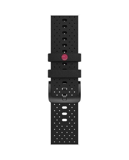 Correia para Relógio Vantage V3 Silicone -22 mm - Tamanho S-L Preto-2