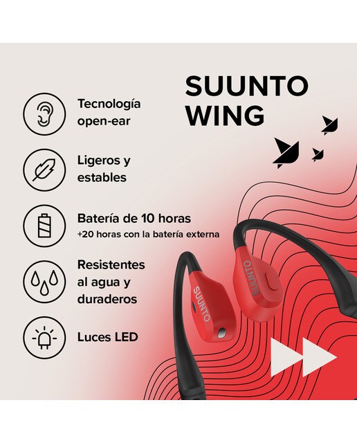 Auriculares Wing Vermelho-11
