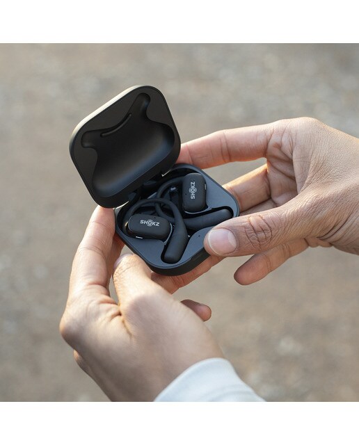 Auscultadores Desportivos True Wireless Open-Ear Premium Preto-7