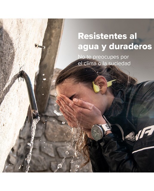 Auriculares Sonic Preto/Lima verde-9