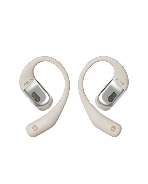 Auscultadores Desportivos True Wireless Open-Ear Premium Bege-3