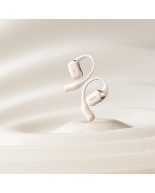 Auscultadores Desportivos True Wireless Open-Ear Premium Bege-6